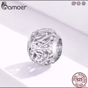 3 FOR $30 Genuine Sterling Silver "Vine" Spacer Bead